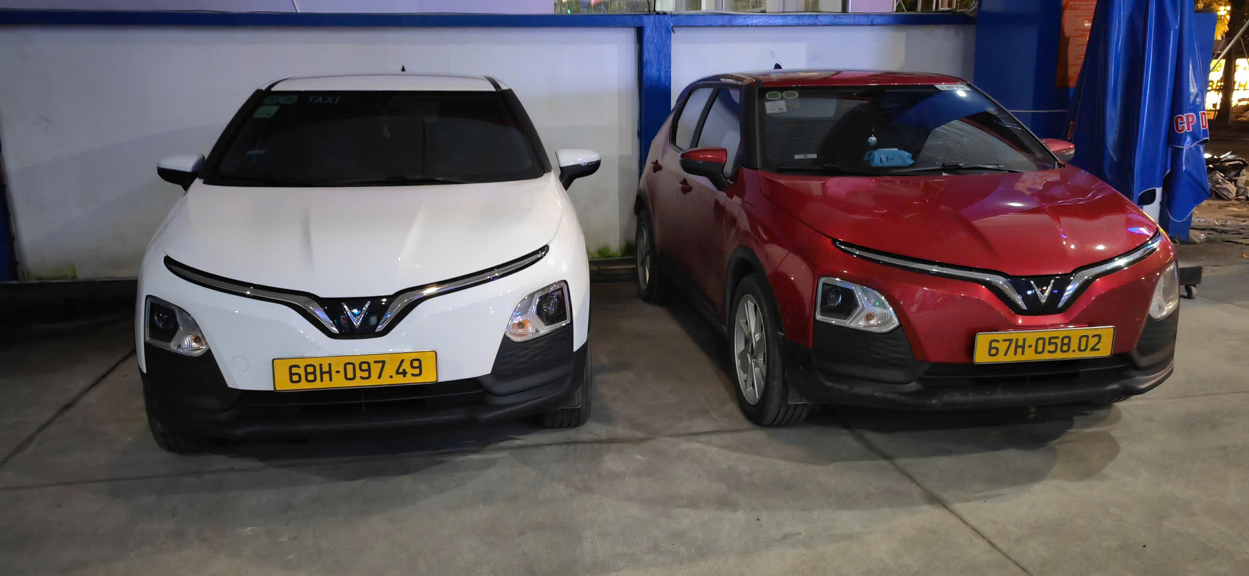 Đội xe điện VinFast Taxi An Giang 365